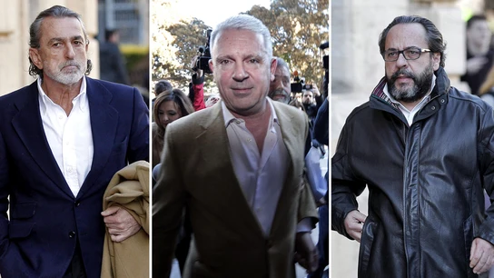 Correa, Crespo y Álvaro Pérez, 'El Bigotes' Correa, Crespo y Álvaro Pérez, 'El Bigotes'