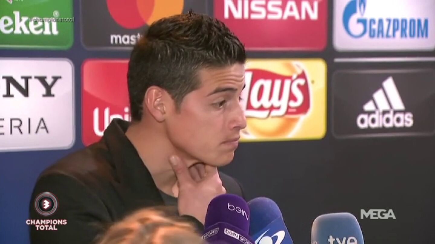 Frame 3.684281 de: James: "Pens&eacute; mucho, pero el Real Madrid es el club en el que quiero estar"