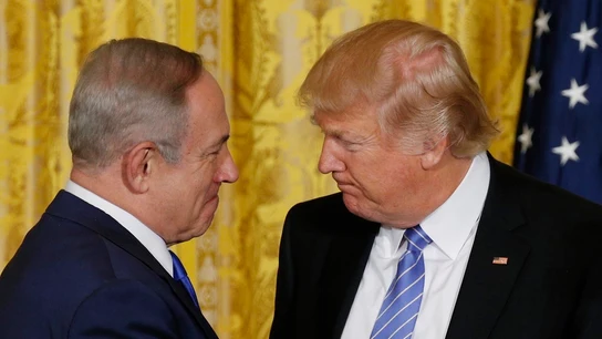 Donald Trump y Benjamin Netanyahu Donald Trump y Benjamin Netanyahu