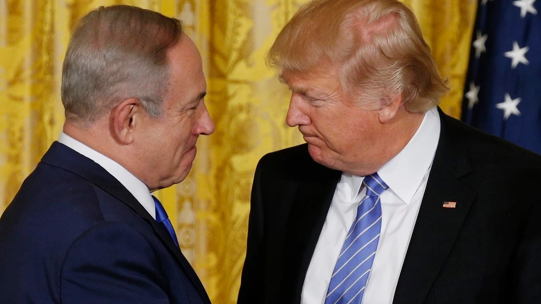 Donald Trump y Benjamin Netanyahu