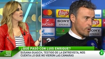 Susana Guasch explica el incidente de Luis Enrique con un periodista