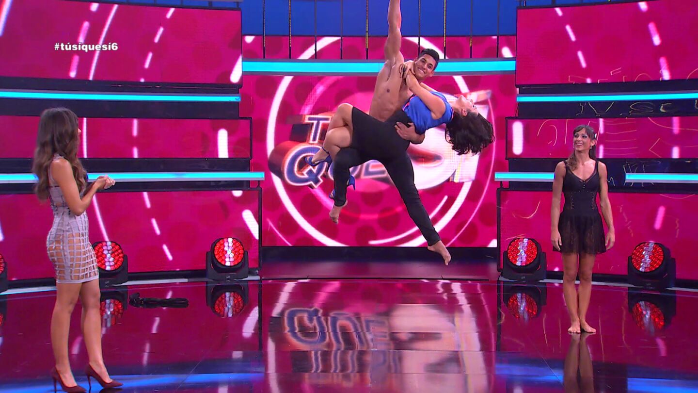 Silvia Abril y Dari&aacute;n en TSQS