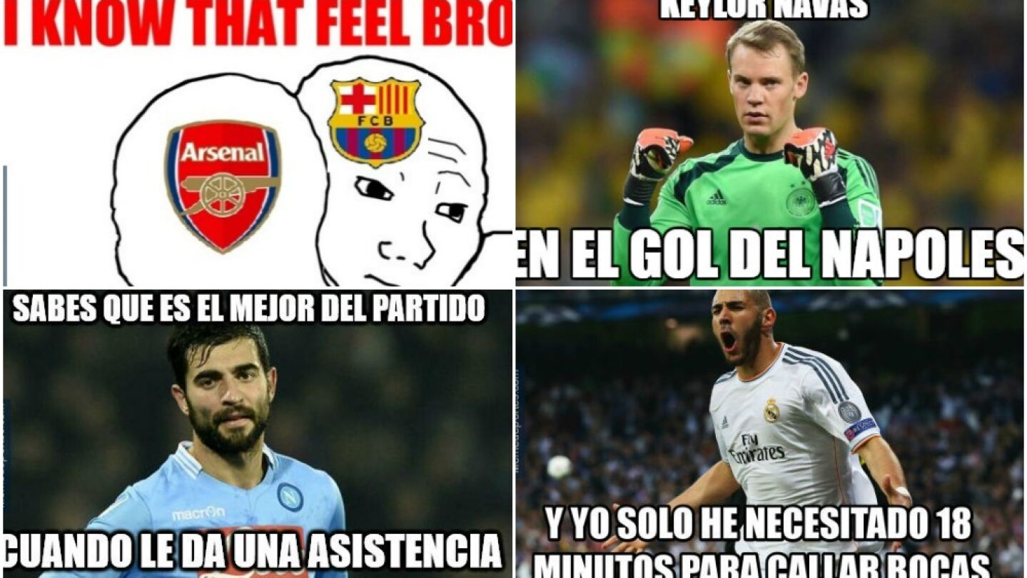 Memes de la jornada de Champions Total