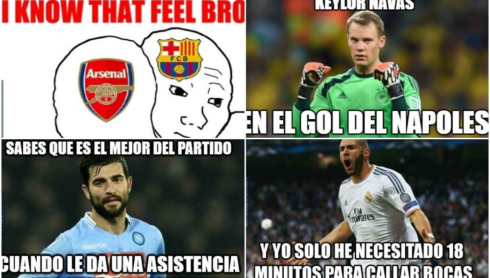 Memes de la jornada de Champions Total