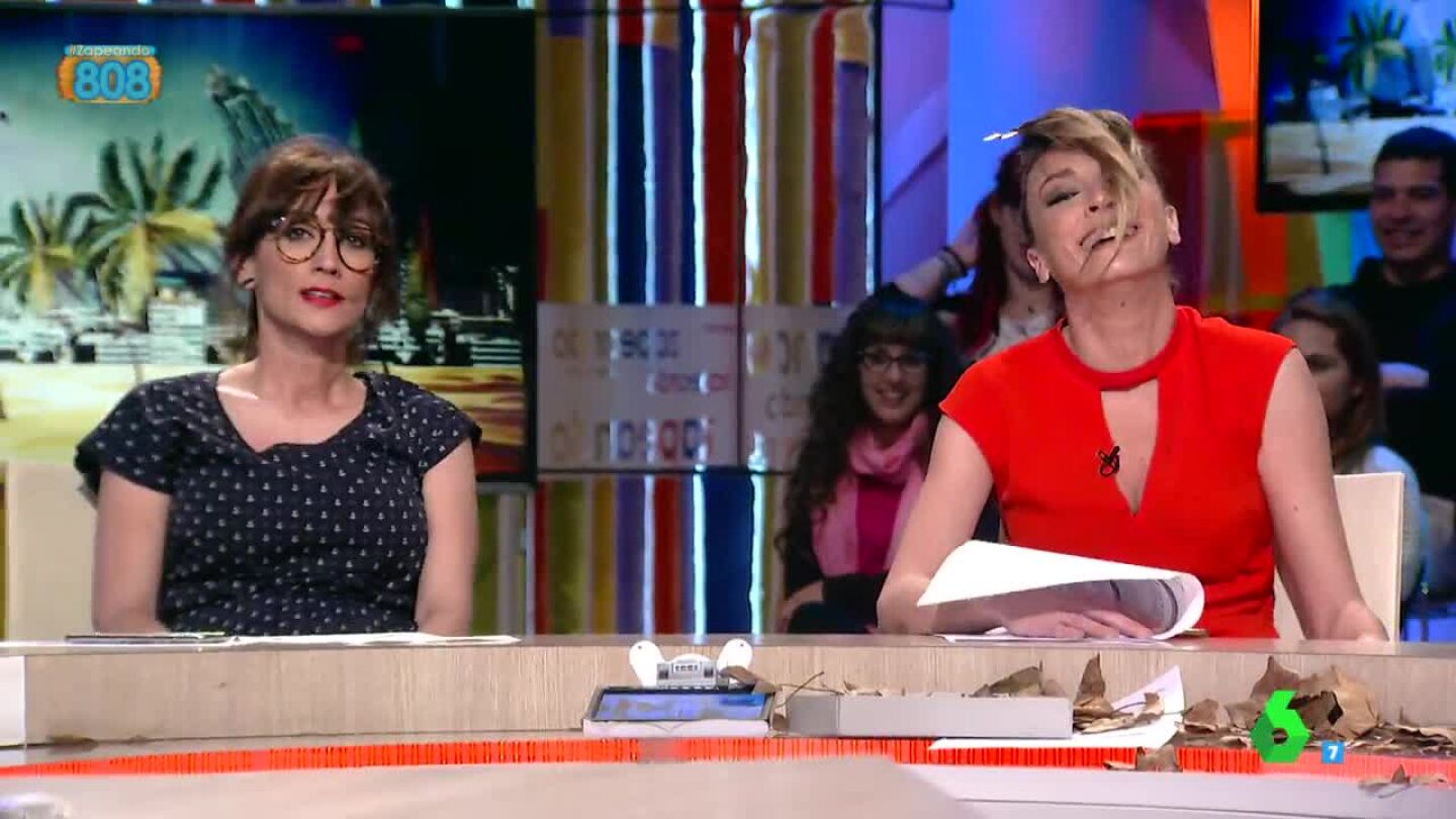 Anna Simon y Ana Morgade, en Zapeando