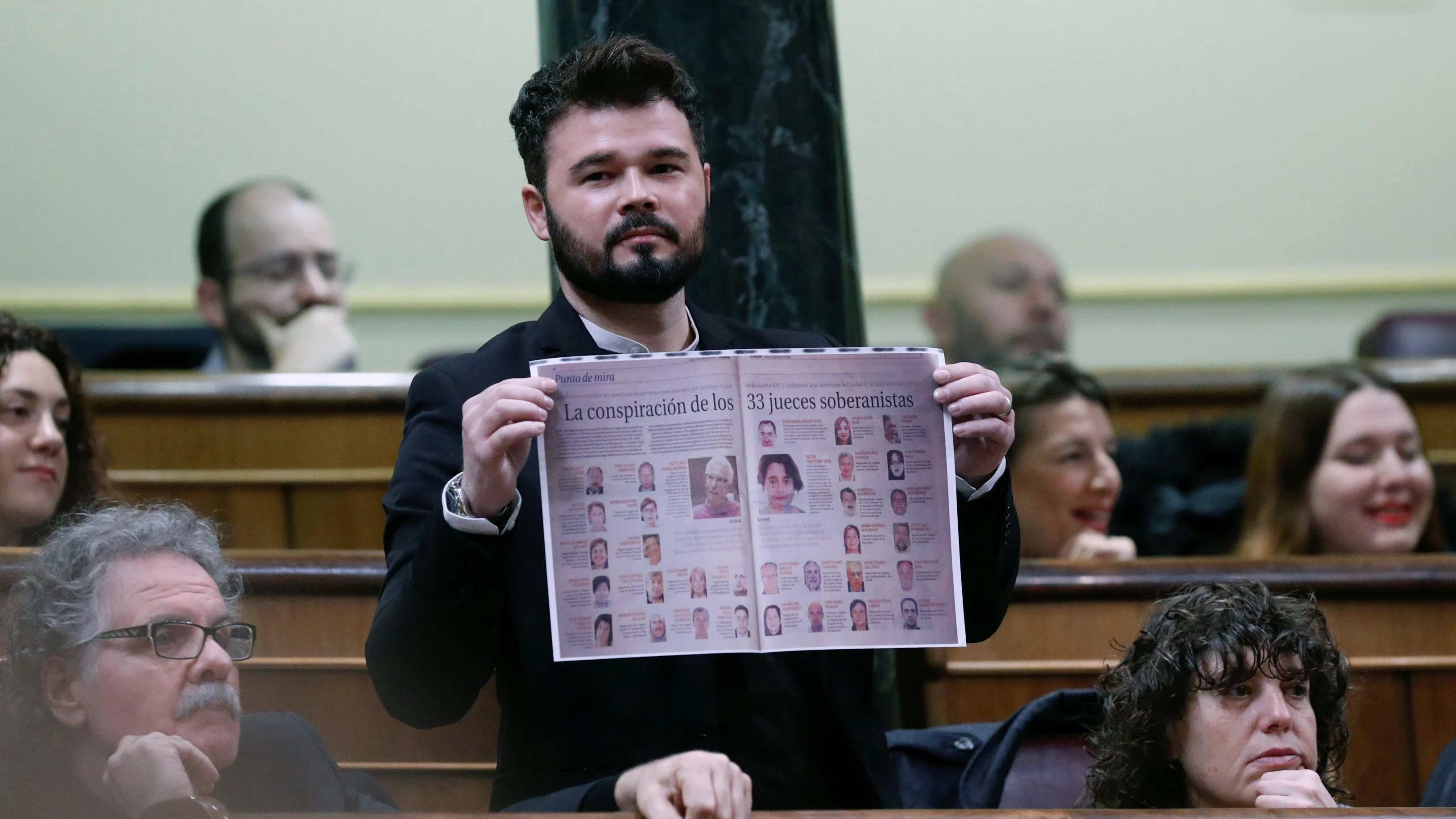 Gabriel Rufián pregunta a Rajoy por la judicialización del proceso catalán Gabriel Rufián pregunta a Rajoy por la judicialización del proceso catalán