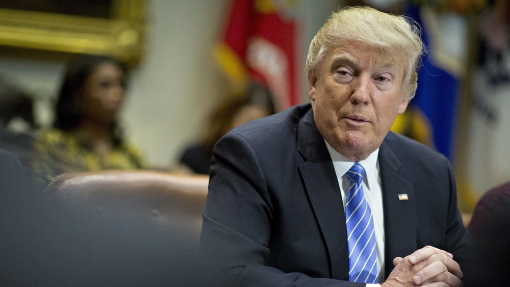 Trump en un encuentro con asociaciones de minoristas Trump en un encuentro con asociaciones de minoristas