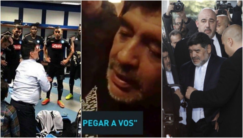 Maradona y su polémico periplo por Madrid