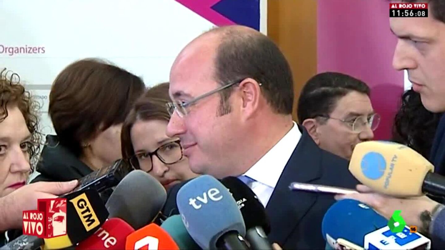 Pedro Antonio S&aacute;nchez, presidente de Murcia