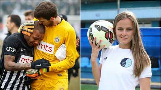 Everton Luiz y la vicepresidenta del Rad Everton Luiz y la vicepresidenta del Rad