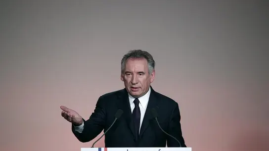 El centrista François Bayrou El centrista François Bayrou