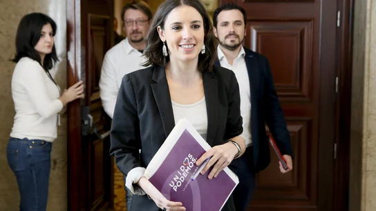 Irene Montero, portavoz de Unidos Podemos en el Congreso Irene Montero, portavoz de Unidos Podemos en el Congreso