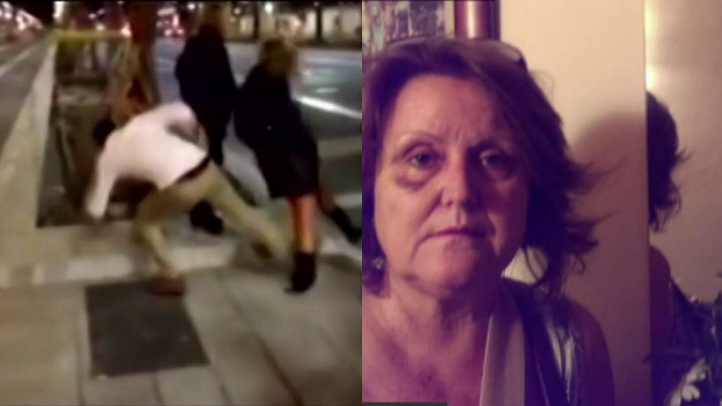 Conchita Col&aacute;s, v&iacute;ctima del agresor de la patada