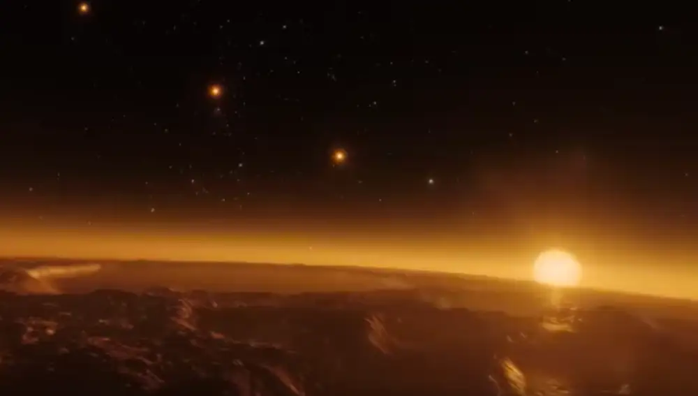 Así es una enana roja ultrafría con siete exoplanetas