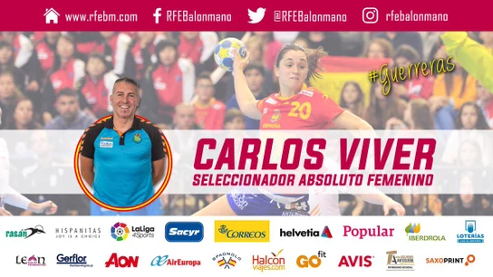 Carlos Viver, nuevo entrenador de la selección española de balonmano femenino Carlos Viver, nuevo entrenador de la selección española de balonmano femenino