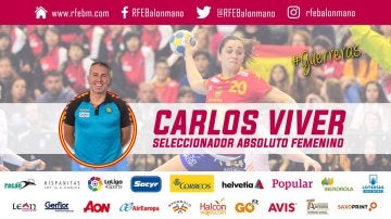Carlos Viver, nuevo entrenador de la selección española de balonmano femenino