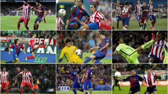 &iquest;A qu&eacute; a&ntilde;o pertenecen estas fotos del Bar&ccedil;a-Atleti? 