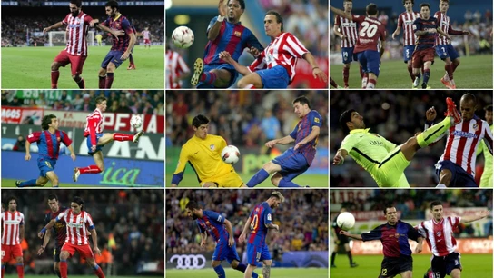 ¿A qué año pertenecen estas fotos del Barça-Atleti? ¿A qué año pertenecen estas fotos del Barça-Atleti?