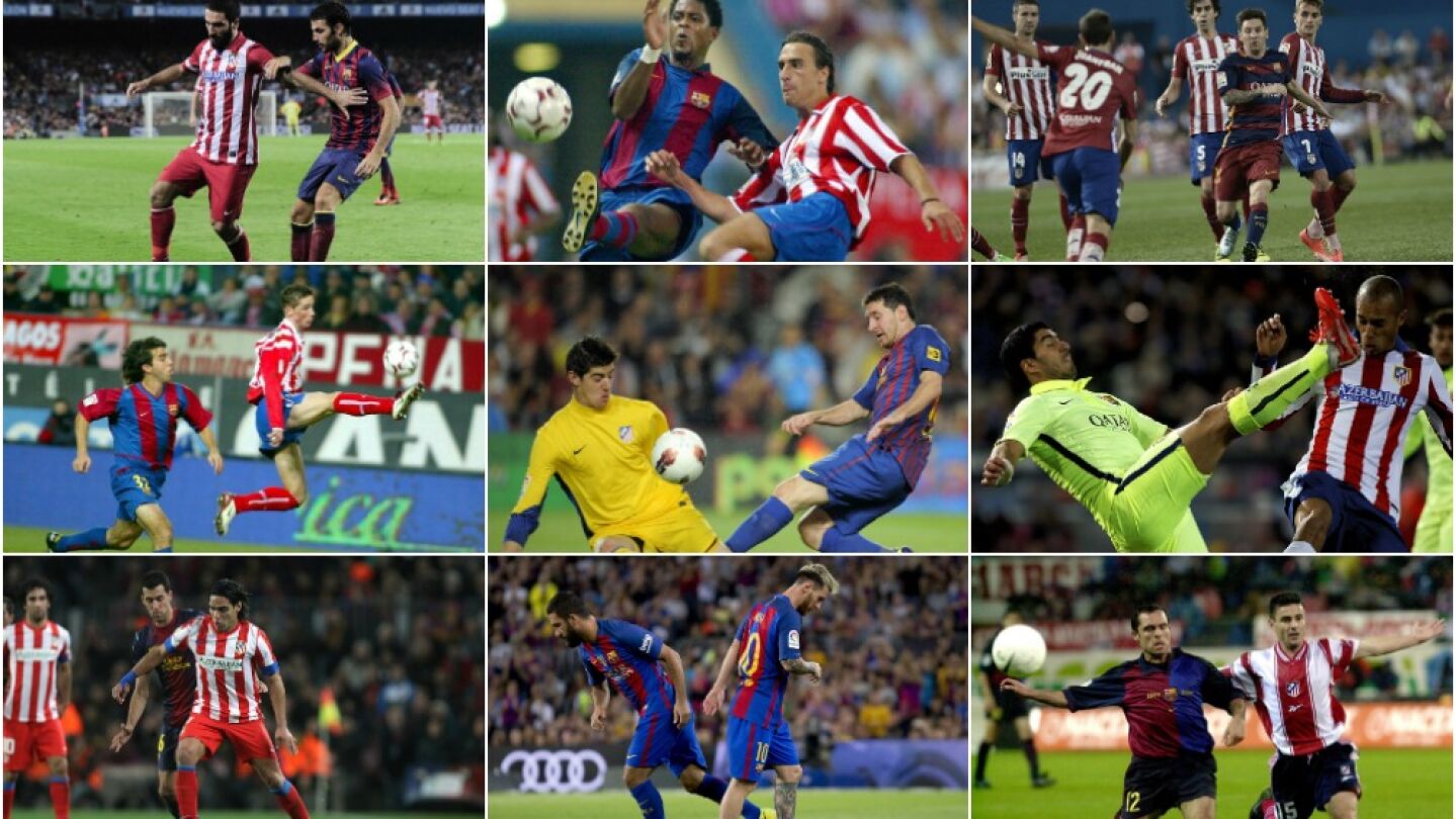 &iquest;A qu&eacute; a&ntilde;o pertenecen estas fotos del Bar&ccedil;a-Atleti? 