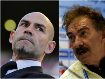 Paco Jémez y Ricardo La Volpe Paco Jémez y Ricardo La Volpe