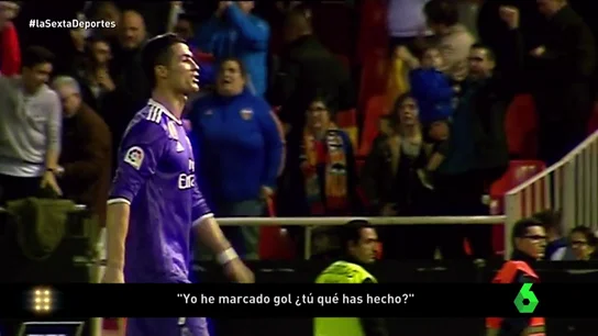 Frame 10.14731 de: La desesperación de Cristiano Ronaldo tras la derrota en Mestalla: "Yo marco goles, ¿tú qué haces?" Frame 10.14731 de: La desesperación de Cristiano Ronaldo tras la derrota en Mestalla: "Yo marco goles, ¿tú qué haces?"