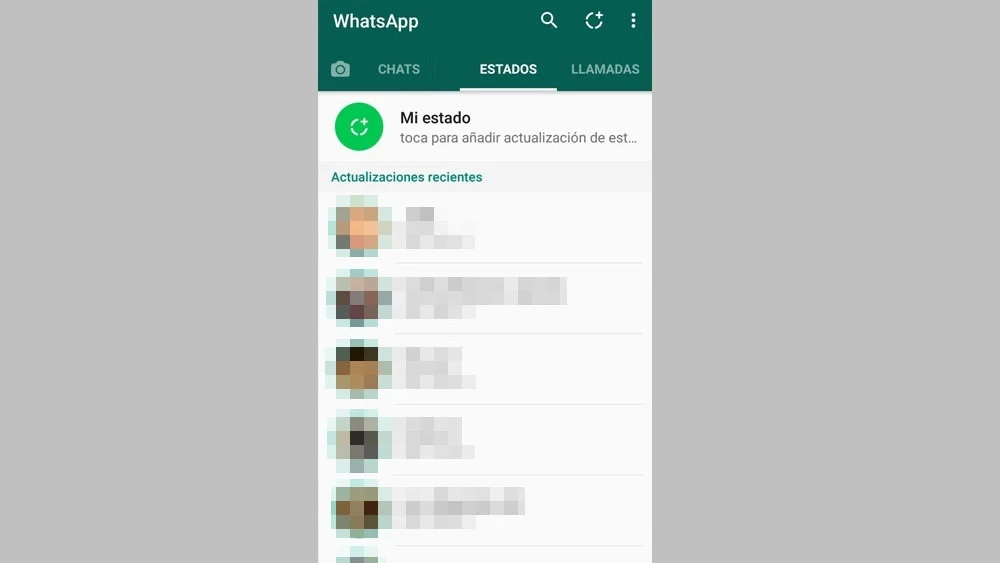 Estados de WhatsApp