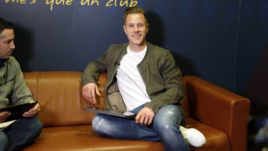 Ter Stegen, portero del Barcelona