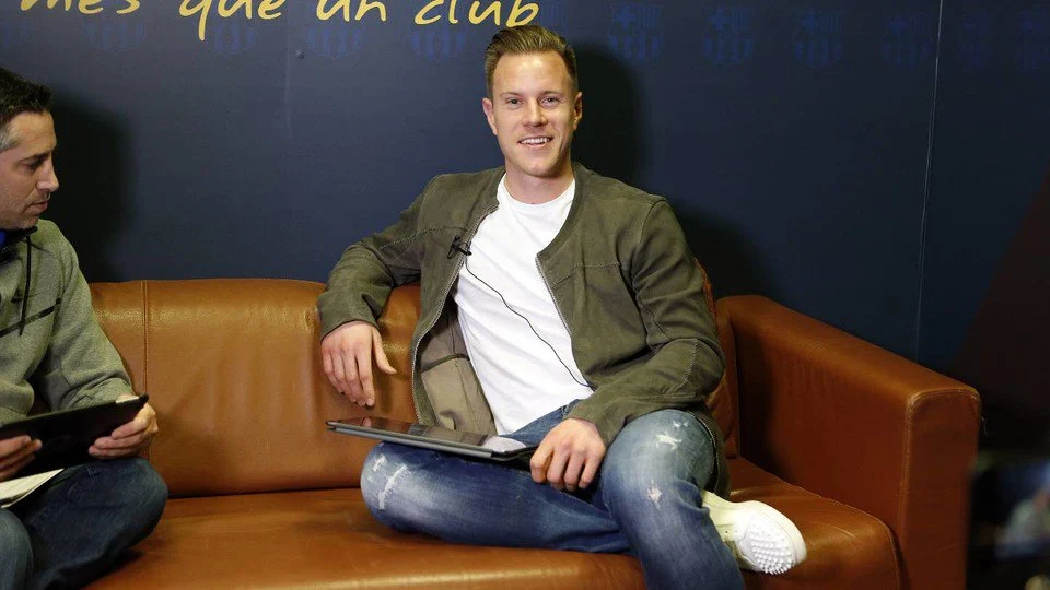 Ter Stegen, portero del Barcelona