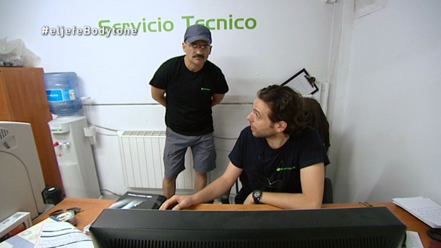 El Jefe Infiltrado de Bodytone con Aar&oacute;n