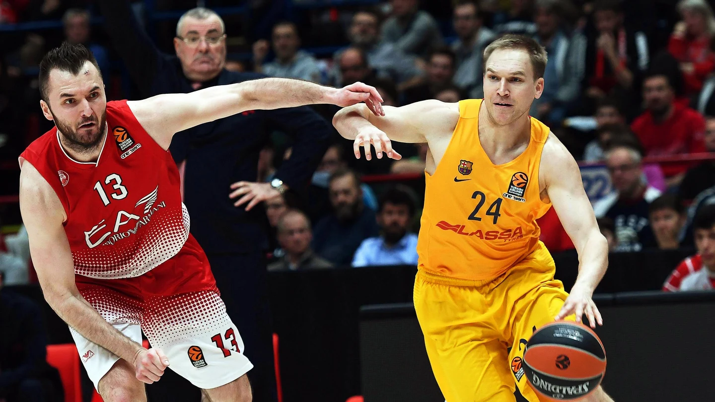 El Barcelona Lassa en su partido ante el Emporio Armani Milan El Barcelona Lassa en su partido ante el Emporio Armani Milan