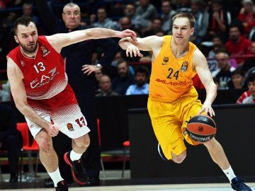 El Barcelona Lassa en su partido ante el Emporio Armani Milan El Barcelona Lassa en su partido ante el Emporio Armani Milan
