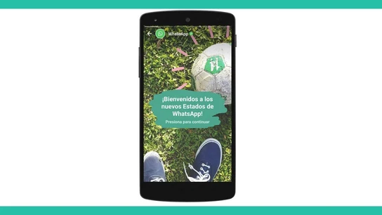 Mensaje de bienvenida a los estados de WhatsApp Mensaje de bienvenida a los estados de WhatsApp