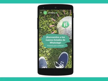 Mensaje de bienvenida a los estados de WhatsApp Mensaje de bienvenida a los estados de WhatsApp