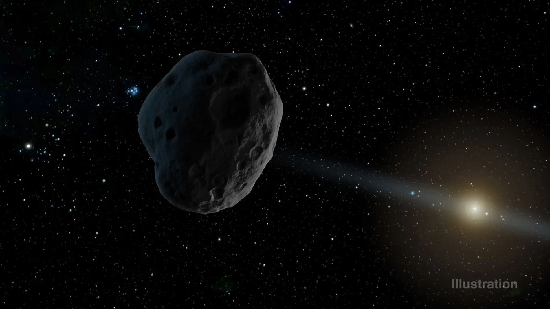 Un objeto llamado 2016 WF9 fue detectado por el proyecto NEOWISE el 27 de noviembre de 2016. 