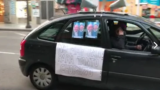 Coche de Podemos Alcantarilla Coche de Podemos Alcantarilla