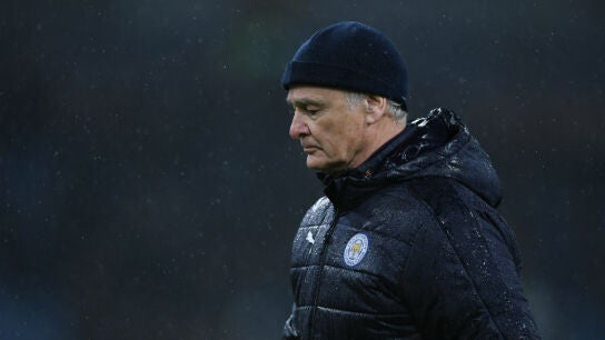 Claudio Ranieri, con el Leicester
