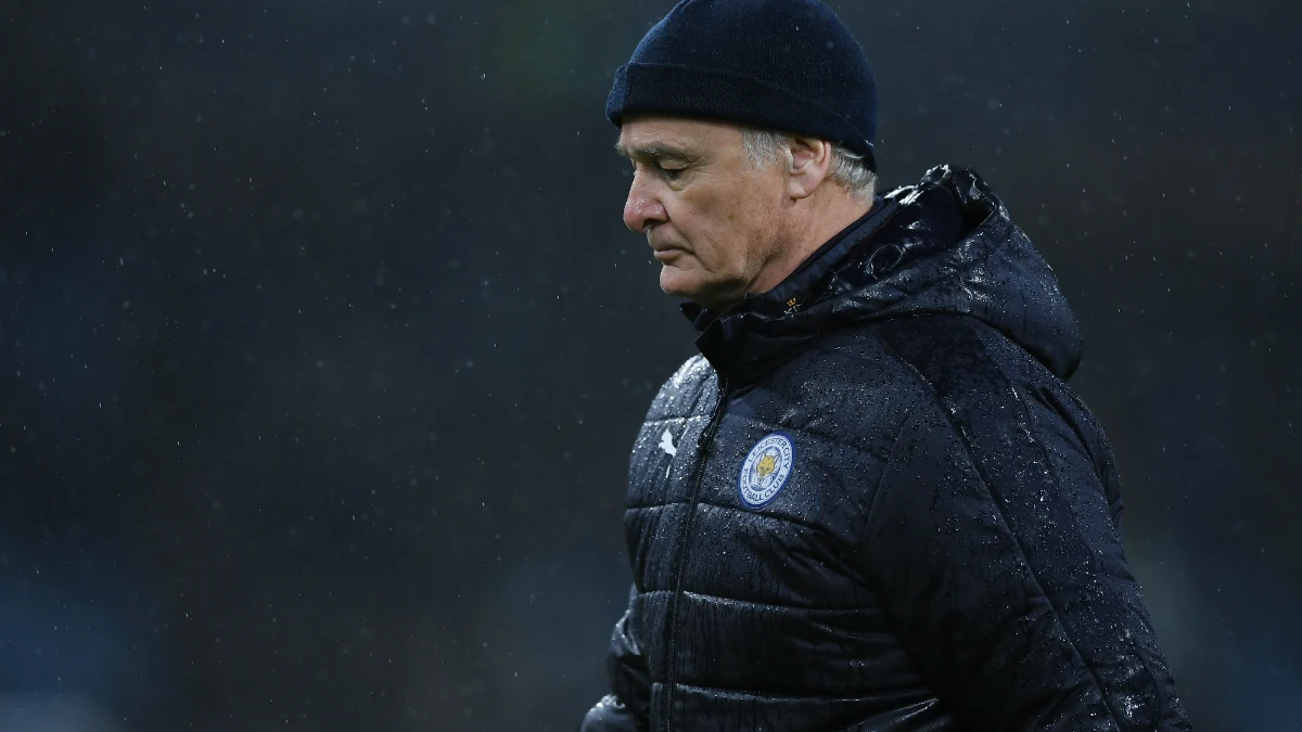 Claudio Ranieri, con el Leicester Claudio Ranieri, con el Leicester