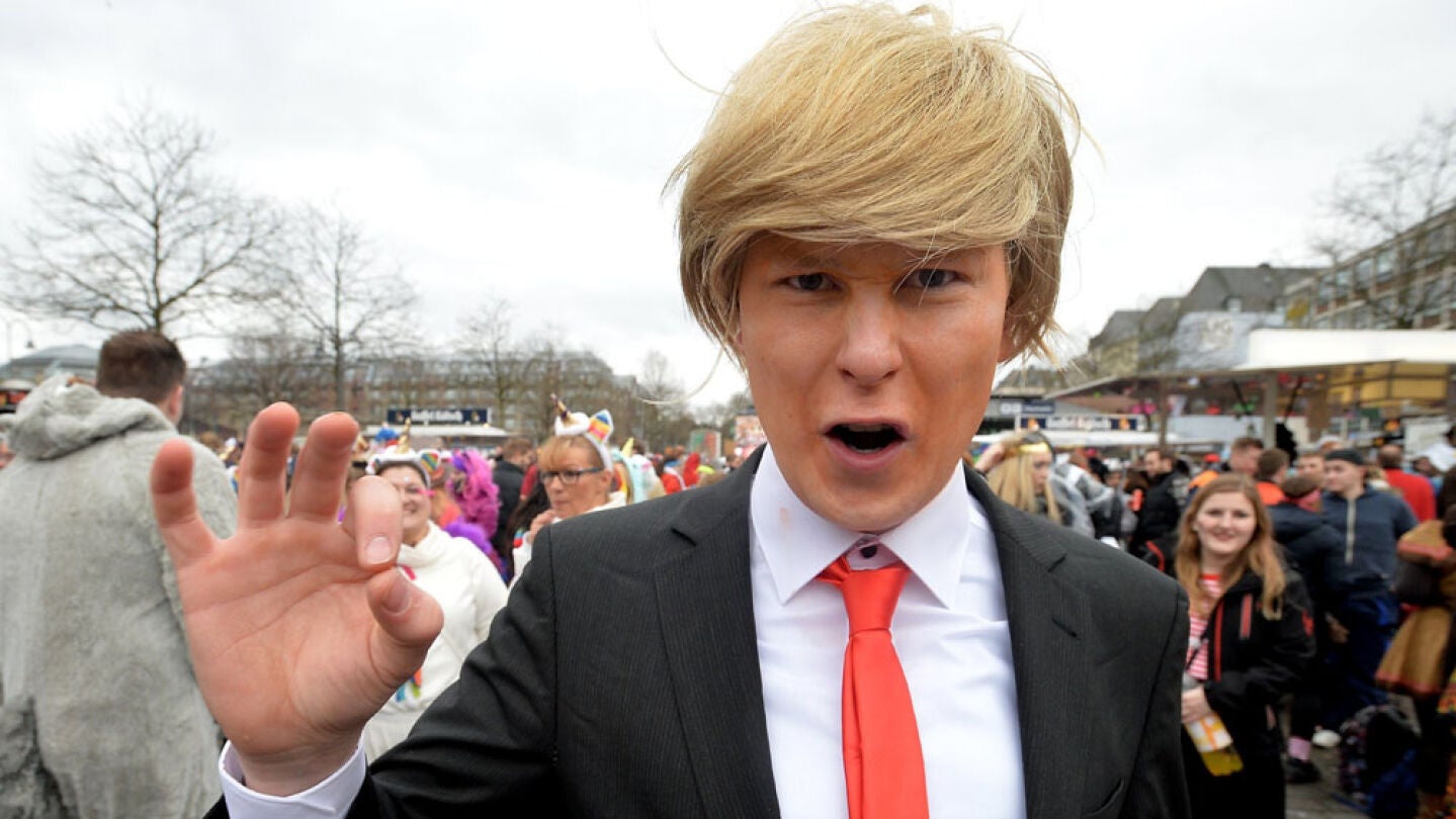 Disfraz de Donald Trump