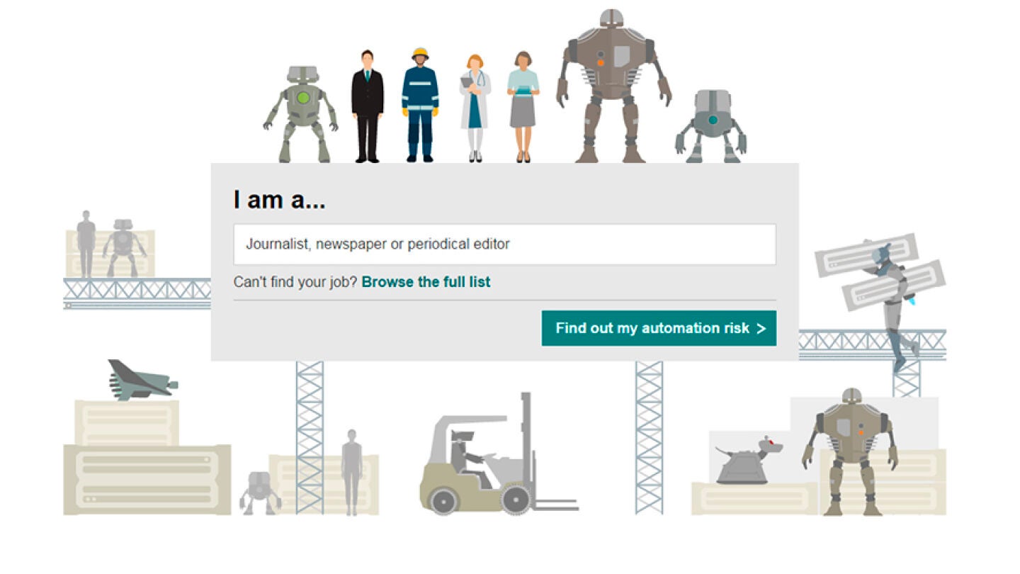 &iquest;Cu&aacute;ndo te robar&aacute; el trabajo un robot?