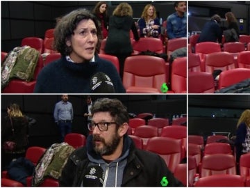 Los actores Elvira Mínguez, Pedro Casablanc y Manolo Soto y el director Fernando González, en el estreno de 'El Guardián Invisible' Los actores Elvira Mínguez, Pedro Casablanc y Manolo Soto y el director Fernando González, en el estreno de 'El Guardián Invisible'