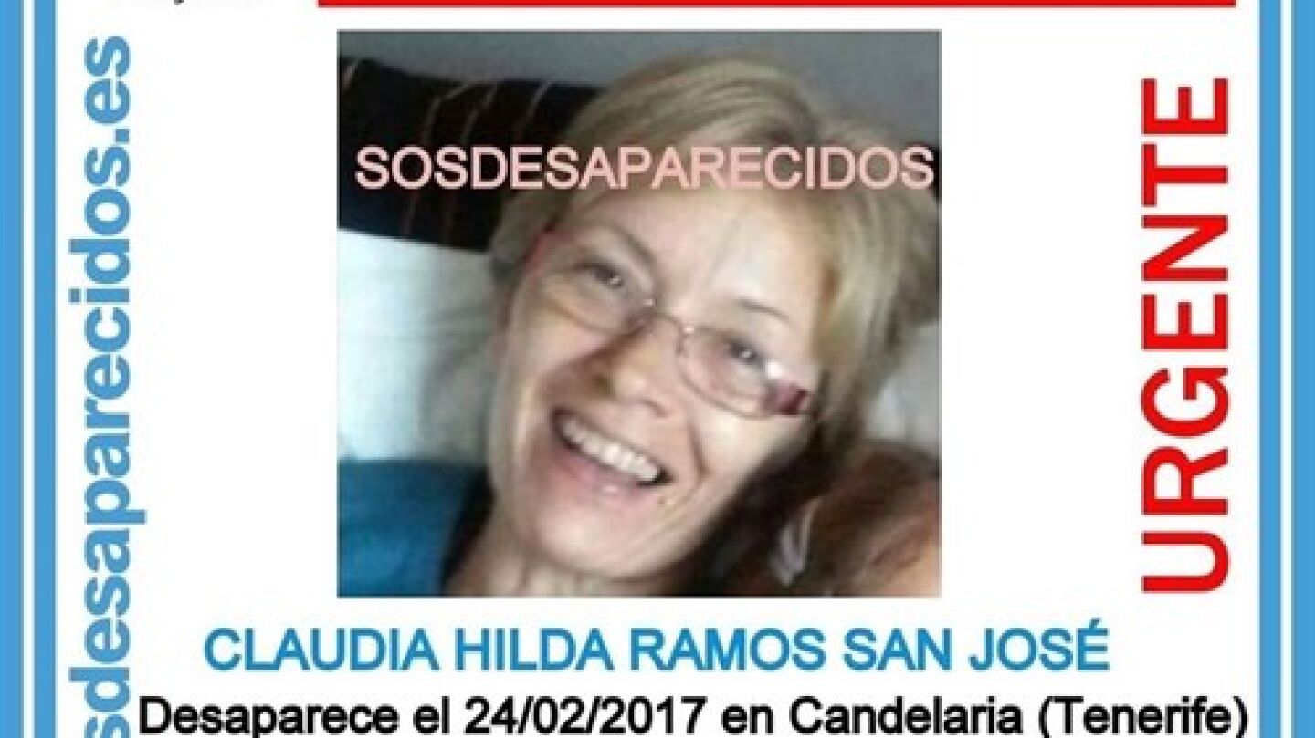 Desaparecida Claudia Hilda Ramos San Jos&eacute;