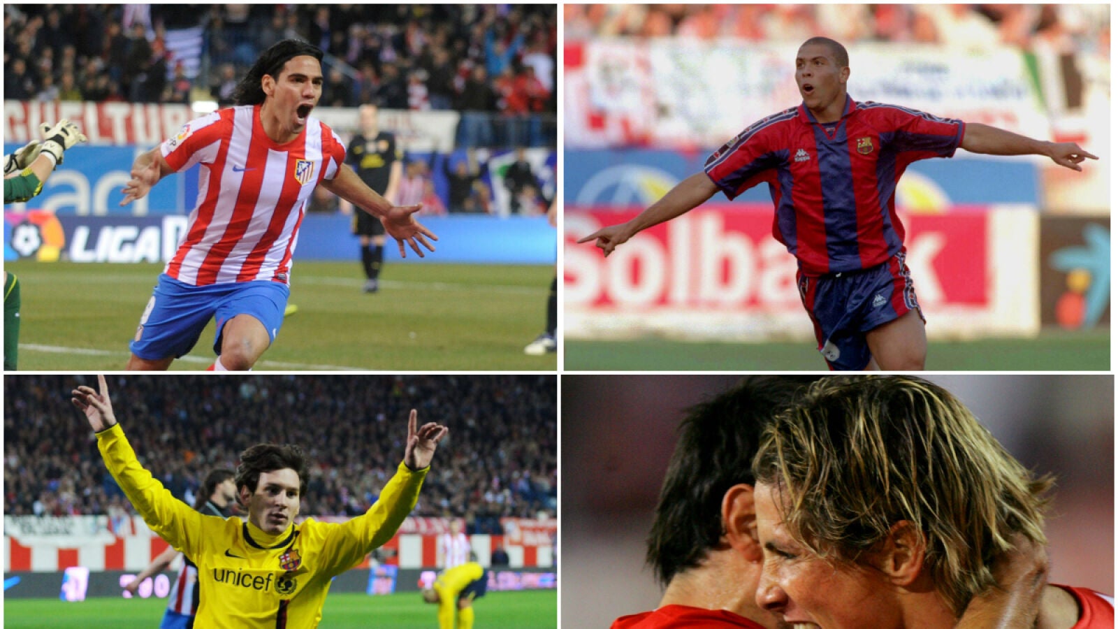 Los goleadores del Atl&eacute;tico - Barcelona