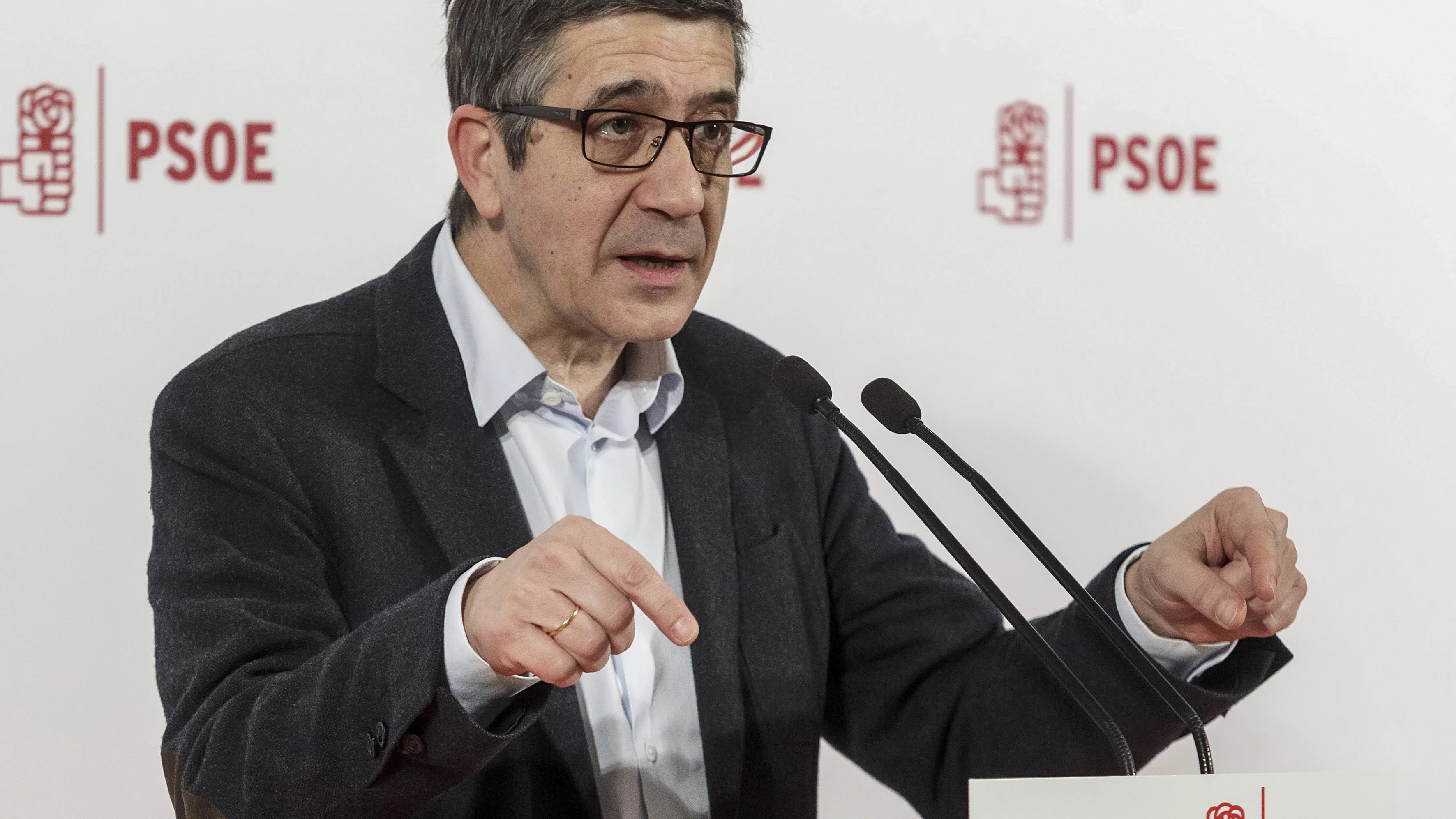 El diputado socialista Patxi López 