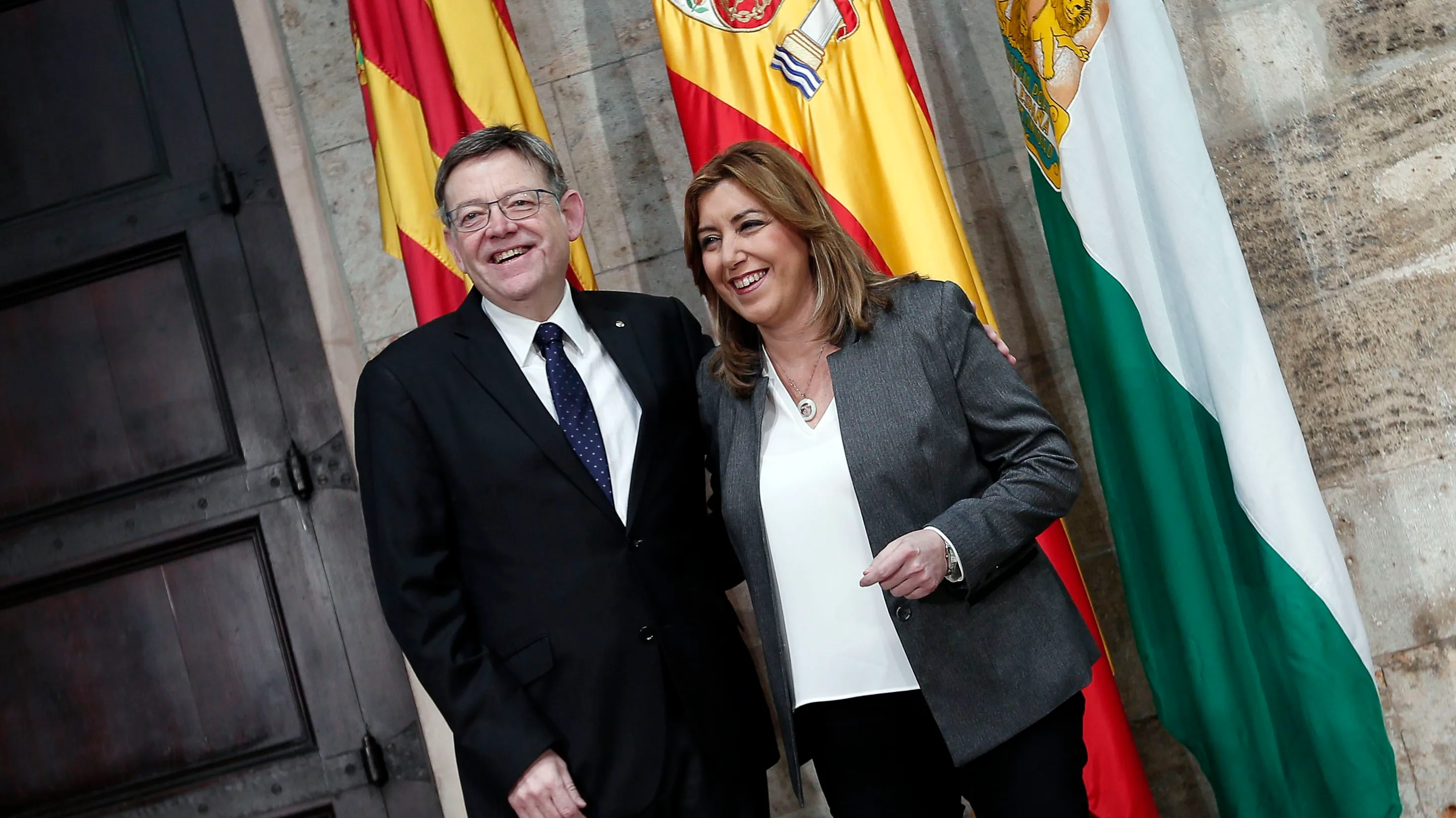 Ximo Puig y Susana Díaz en un acto conjunto