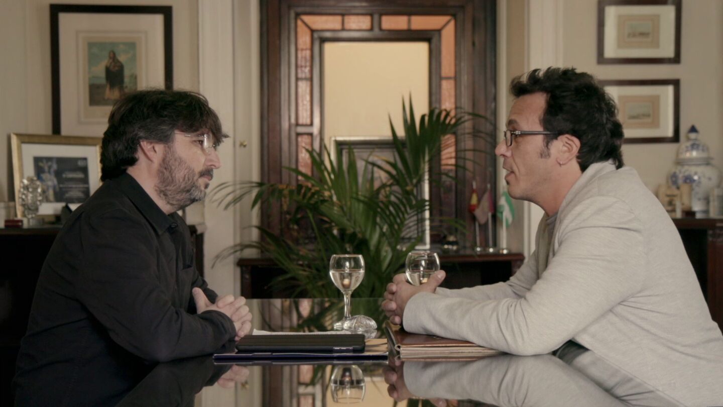 Kichi en Salvados con Jordi &Eacute;vole
