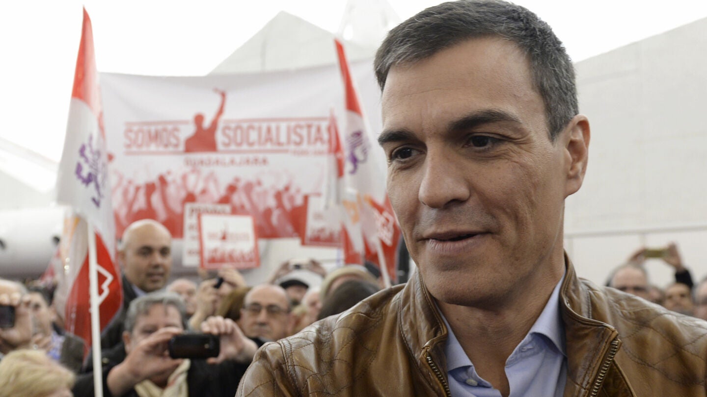 Pedro S&aacute;nchez, en un acto