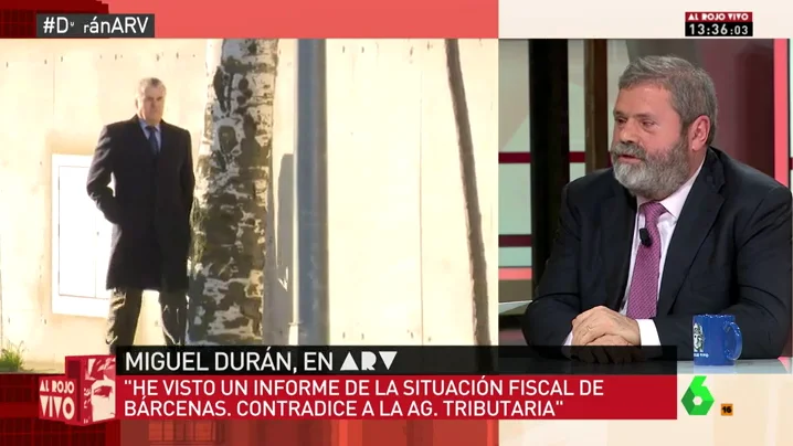 Frame 107.705559 de: Miguel Durán: "Luis Bárcenas, hasta ahora, en Gürtel, le ha dado un soberano baño al ministerio público"