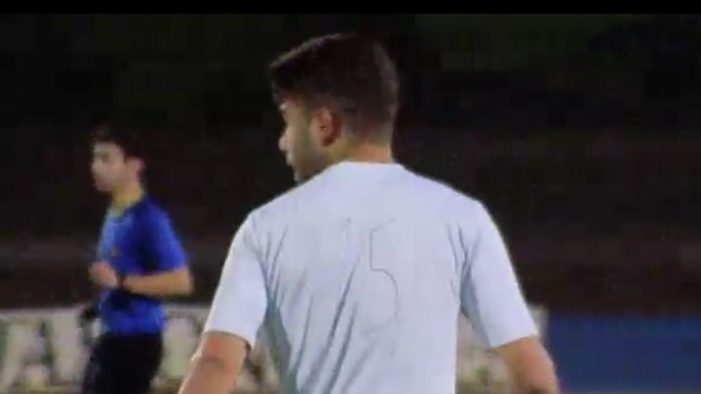 El Cacere&ntilde;o, con dorsales pintados a bol&iacute;grafo