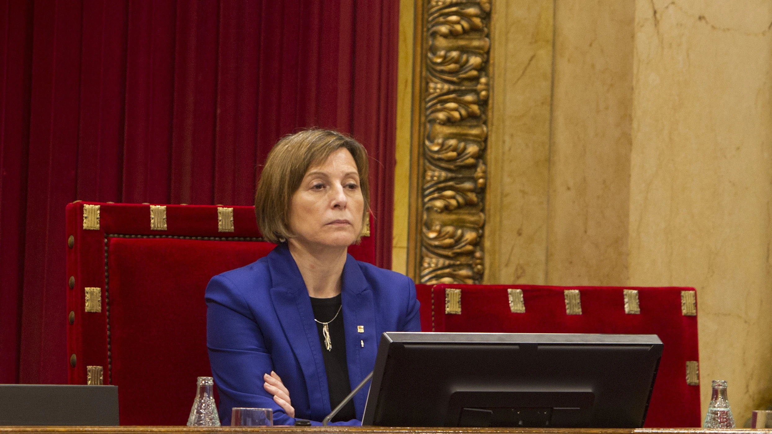  La presidenta del Parlament, Carme Forcadell