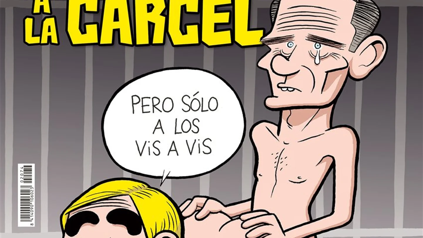 Portada de El Jueves tras la sentencia del caso Nóos Portada de El Jueves tras la sentencia del caso Nóos